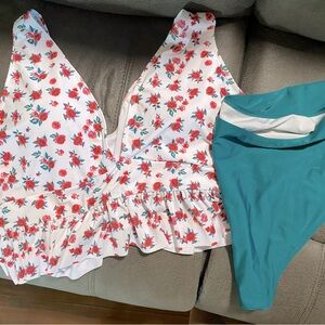 Two piece swimsuit